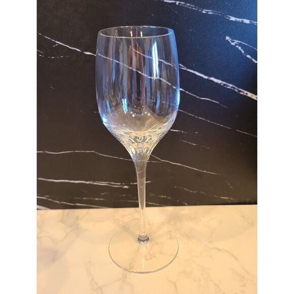 Rogaska Stemmed Crystal 8⅛" Water Goblets Glasses Set of (5) Dining Etched EUC - Picture 10 of 10